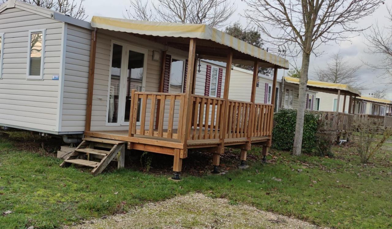Assist' Mobil Home 289 - Mobil Home Elegance 2 Chambres 6 Personnes อังแซ็ง ภายนอก รูปภาพ
